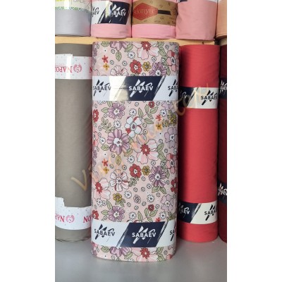 bumbac satinat engross 240 cm bumbac 100 % 30 ml stele mov
